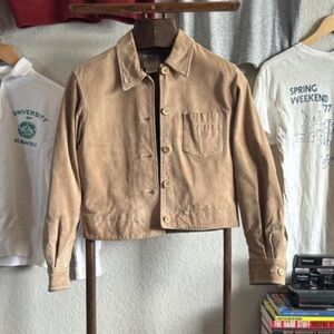 Vintage GAP suede shell jacket